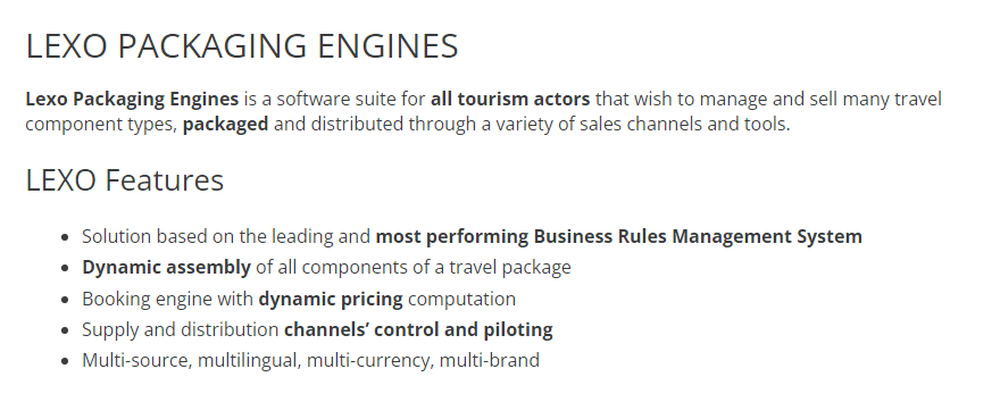 Lexo Packaging Engines Screenshot 1