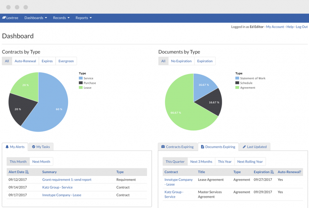 Lextree-Dashboard