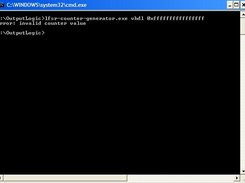 Invalid couner value