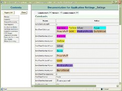 Sample screen from AutoDoc Module - Settings Summary