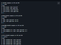 libCEED Screenshot 1