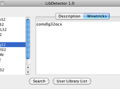 Mac - LibDetector - Winetrick Example