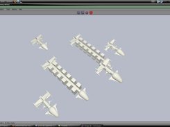 Convoy of Modular Spaceships