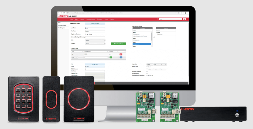 Liberty Access Control Software Screenshot 1