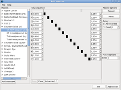 Macroeditor advanced view