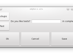 Configuration window for modern design