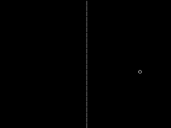 Text based PONG clone made using the library.