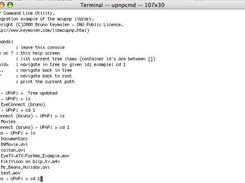 Demo Implementation; command line UPnP util.