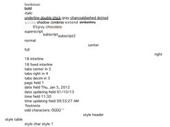 conversion of a simple WriteNow@ 4.0 file ( a test file )