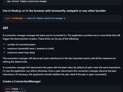 libp2p-connection-manager Screenshot 1