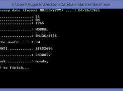 Lib Date for GCC (C++) 3.0 RC Screenshot 1
