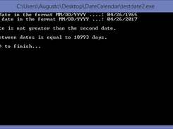 Lib Date for GCC (C++) 3.0 RC Screenshot 3