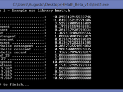 Lib Hyper Math for GCC (C++) Screenshot 1