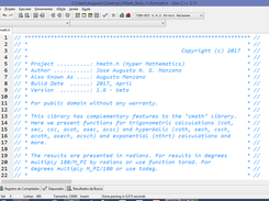 Lib Hyper Math for GCC (C++) Screenshot 3