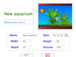 New aquarium Form