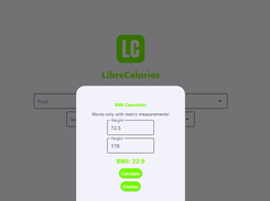 LibreCalories Screenshot 2