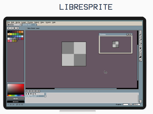 LibreSprite :: Пиксель Арт