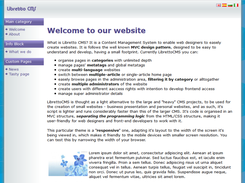 LibrettoCMS Screenshot 2