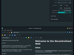 LibreWeb Browser Screenshot 1