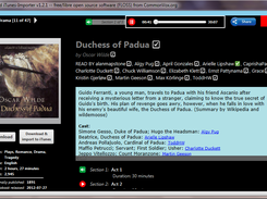 Click on any audiobook to display detailed information, listen to it here, or download the complete M4B (audiobook) file(s).