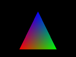 An entire window with an OpenGL context and a user managed drawing loop