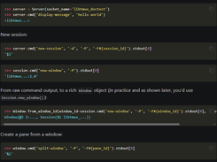libtmux Screenshot 1