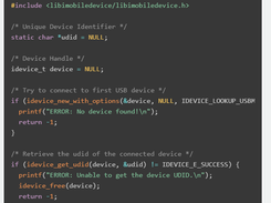 libusbmuxd Screenshot 1