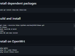 libuwsc Screenshot 1