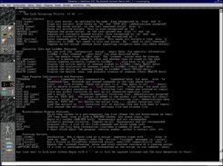 The Wizard front-end displaying Lich's main help menu