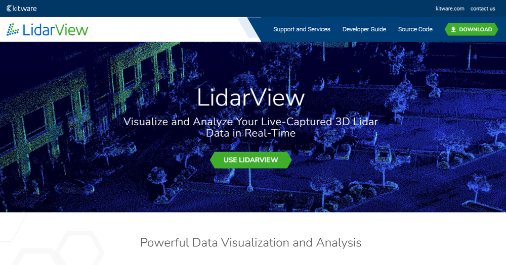 LidarView Screenshot 1