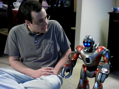 Image of LifeAI applied to a robot.