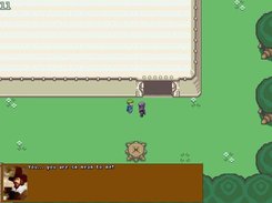 Part of a larger area, this shot shows my initial convo gui.