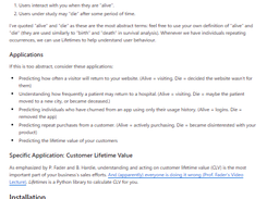 LIFETIMES Screenshot 1