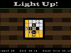 Light Up! - Atari XL/XE Screenshot 2