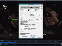 Subtitles options