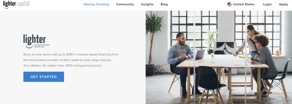 Lighter Capital Screenshot 1