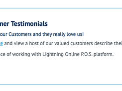 Customer Testimonials