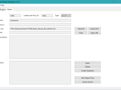 Object details Tab.