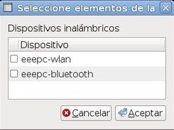 Habilitar o deshabilitar bluetooth y wireless (rfkill)
