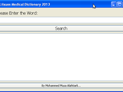 Liixuos Medical Dictionary 2013 - Windows XP