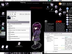 Gnome 2.6, Muine and xchat2-gnome with a dark background