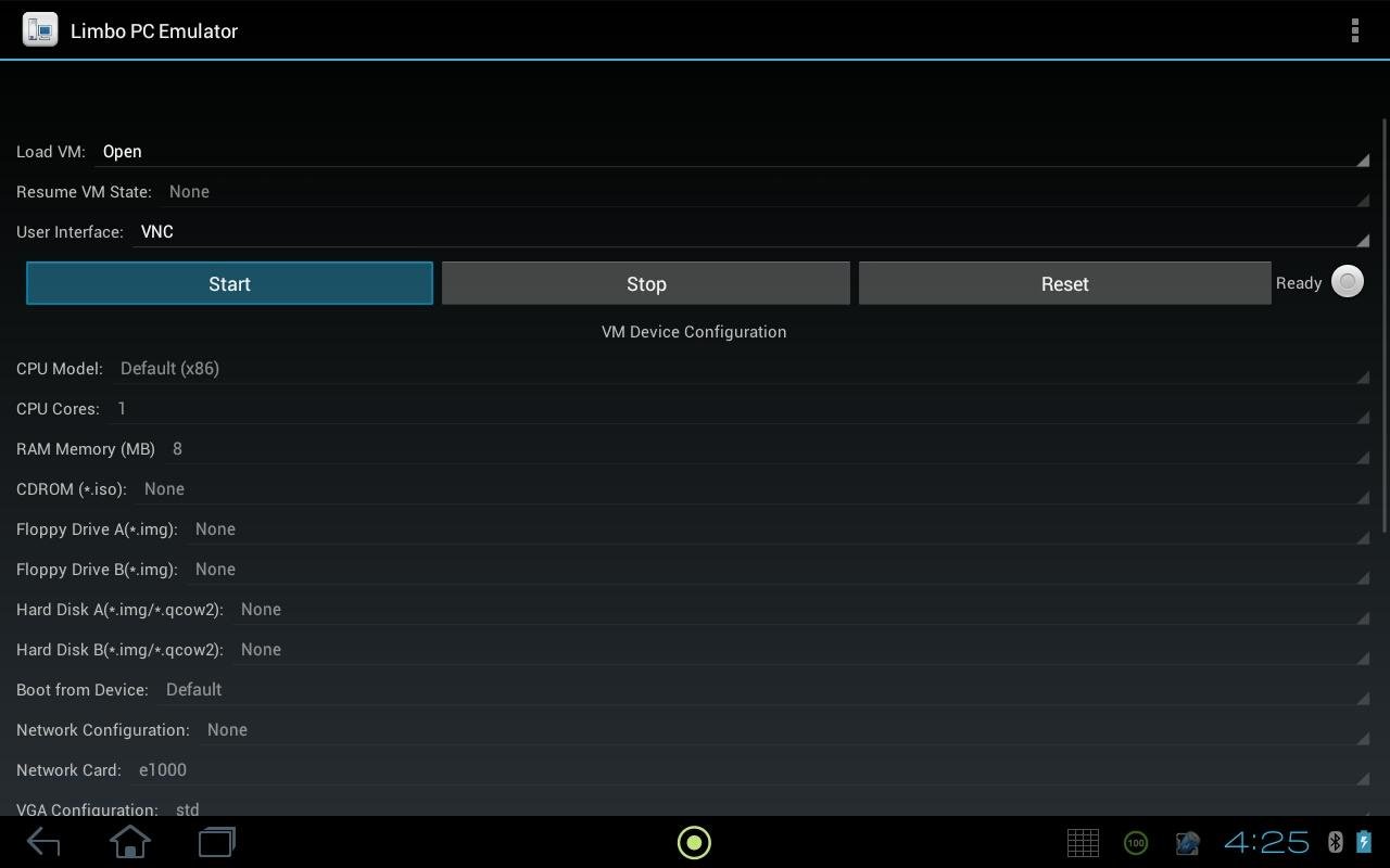 what file time cdrom limbo emulator