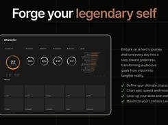 Forge your legendary self