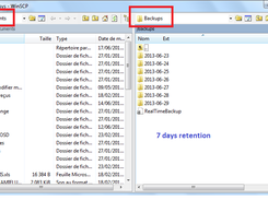 Restore interface