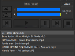 LinAMP Music Player Screenshot 1