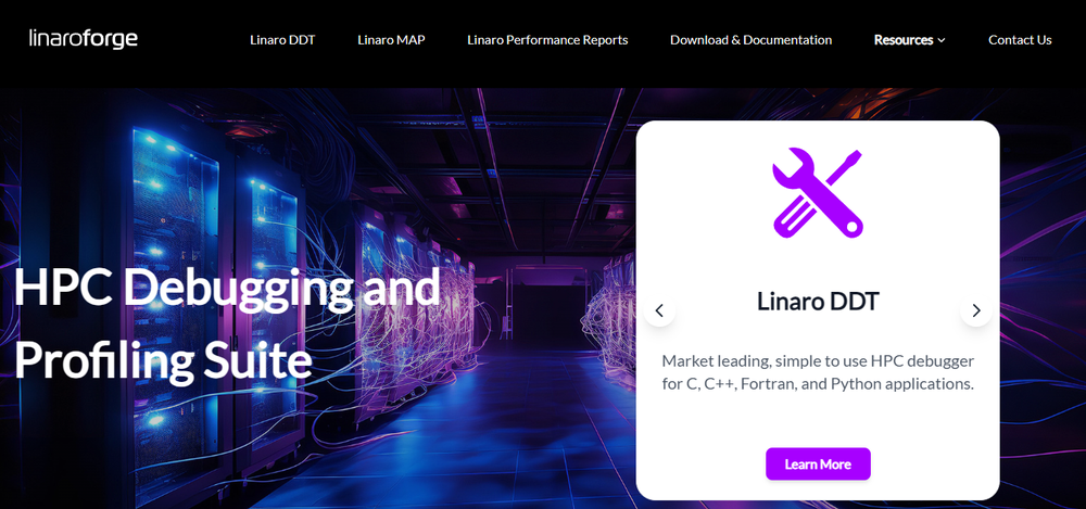 Linaro Forge Screenshot 1
