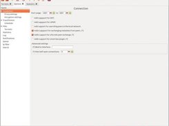 Options window