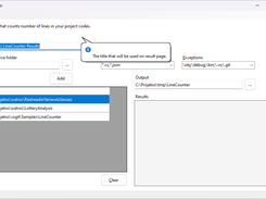 Windows form ready to process folders