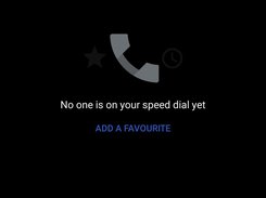 Dark Theme Dialer App