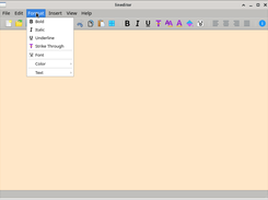 LinEditor_format_menu